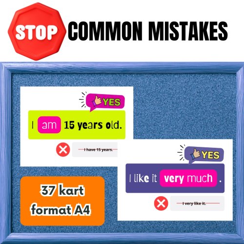 STOP! Common Mistakes! - gazetka/prezentacja