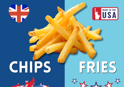 British vs American - prezentacja - wystawa