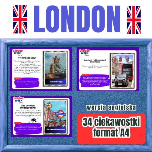 LONDON - gazetka/prezentacja wersja angielska