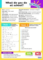 easy peasy English  - at school