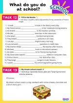 easy peasy English  - at school