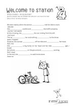 PAST SIMPLE - stacje dydaktyczne