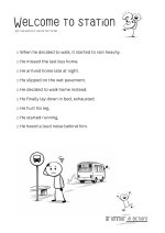 PAST SIMPLE - stacje dydaktyczne